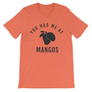 Mangos Unisex short sleeve t-shirt