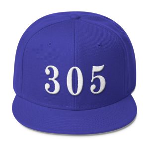 Blue 305 Snapback