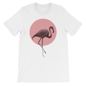 Flamingo Unisex short sleeve t-shirt